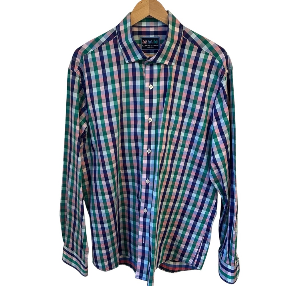 Charleston Threads Check Shirt XXL - Picture 3 of 6